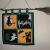 Halloween Wallhanging with Broom