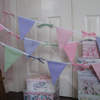 Summer Flags & Bows Bunting Indoors