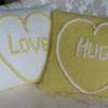 Love & Hug Love Heart Cushions