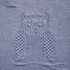 Owl Pram Blanket Close Up
